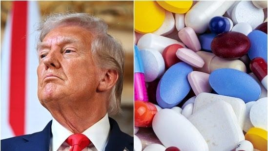 Trump ने फिर दिया लोगों को झटका, फार्मा प्रोडक्ट पर 100% किचन केबिनेट पर 50 और ट्रैकों पर 30% टैरिफ