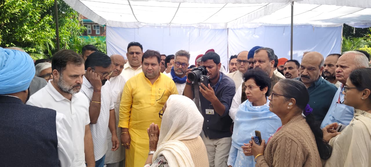 IPS suicide Case update ਰਾਹੁਲ ਗਾਂਧੀ ਮਿਲੇ ਪਰਿਵਾਰ ਨੂੰ, PM CM ਨੂੰ ਚੇਤਾਵਨੀ