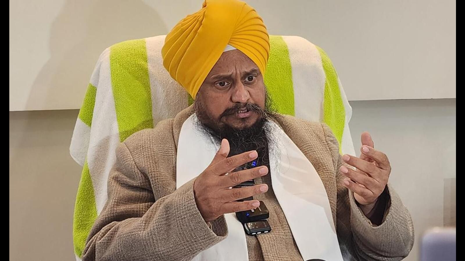 🔴 ਅਹਿਮ ਖ਼ਬਰ: ਪੰਜਾਬ ਯੂਨੀਵਰਸਿਟੀ ਤੇ SGPC ਚੋਣਾਂ ‘ਤੇ ਗਿਆਨੀ ਹਰਪ੍ਰੀਤ ਸਿੰਘ ਦਾ ਵੱਡਾ ਬਿਆਨ; ਚੰਡੀਗੜ੍ਹ ‘ਤੇ ਸੰਘਰਸ਼ ਦੀ ਚਿਤਾਵਨੀ!